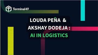 How AI is going to shift supply chain & logistics - a discussion with Akshay Dodeja, Terminal49 CEO